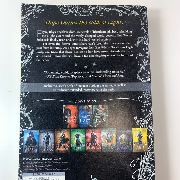 A Court of Thorns and Roses A Court of Frost and Starlight by Sarah J. Maas - Picture 4 of 12